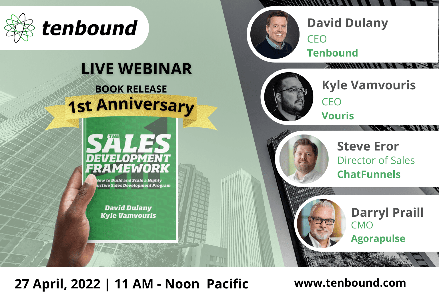 The Sales Development Framework 1 year Anniversary