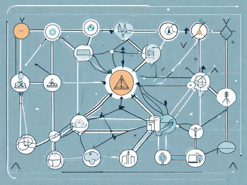 A software-as-a-service (saas) platform with interconnected nodes